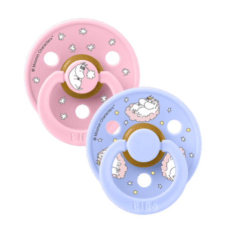 BIBS x Muumi kirsikujulised lutid - Dreaming Baby Pink Mix 0-6 kuud