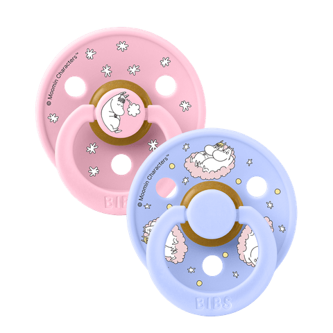 BIBS x Muumi kirsikujulised lutid - Dreaming Baby Pink Mix 0-6 kuud