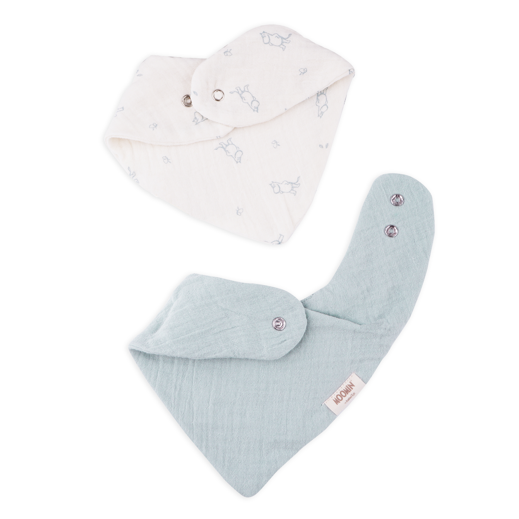 Muumi Bandana põlled, 2-pakk - Sinine - Pilt 2