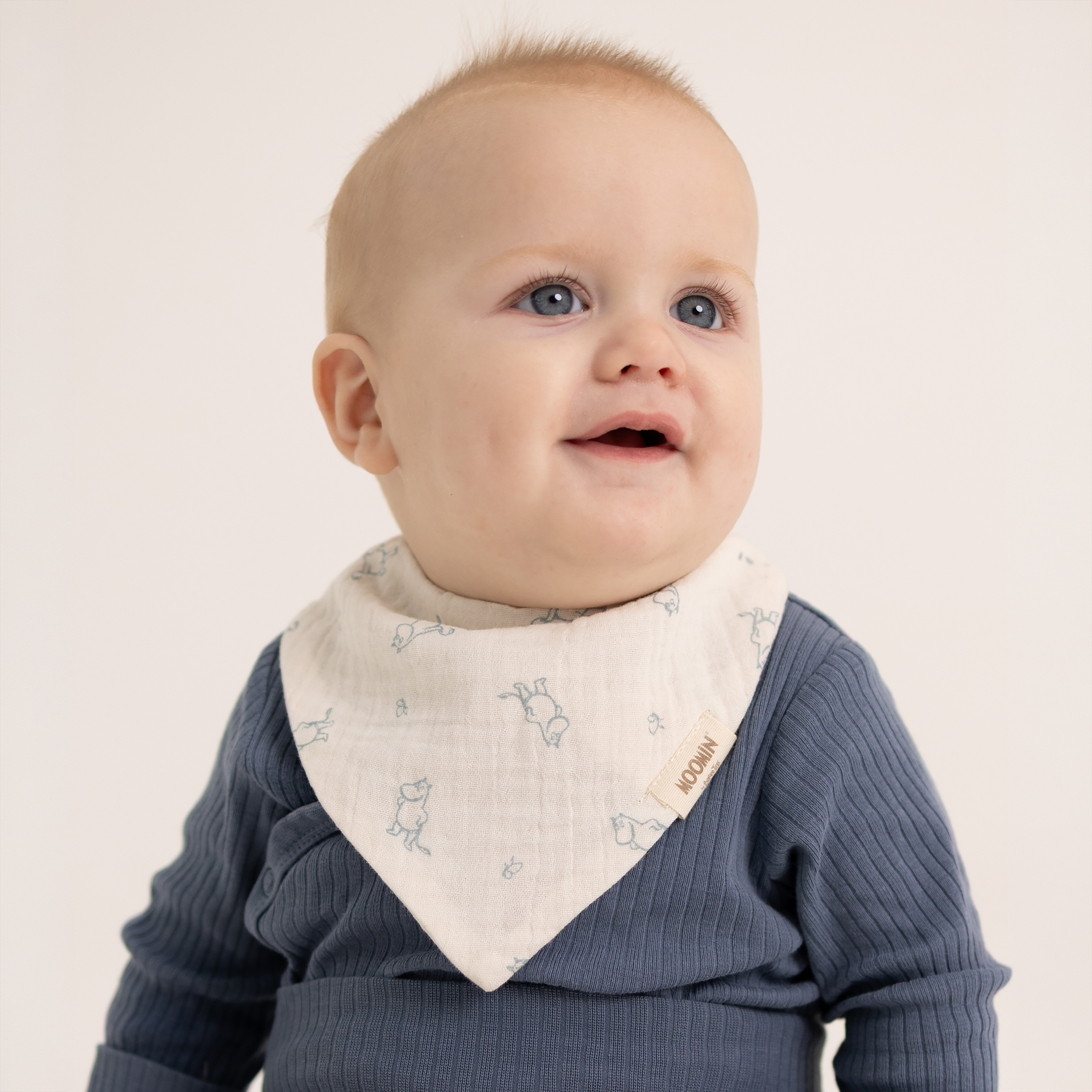 Muumi Bandana põlled, 2-pakk - Sinine - Pilt 3