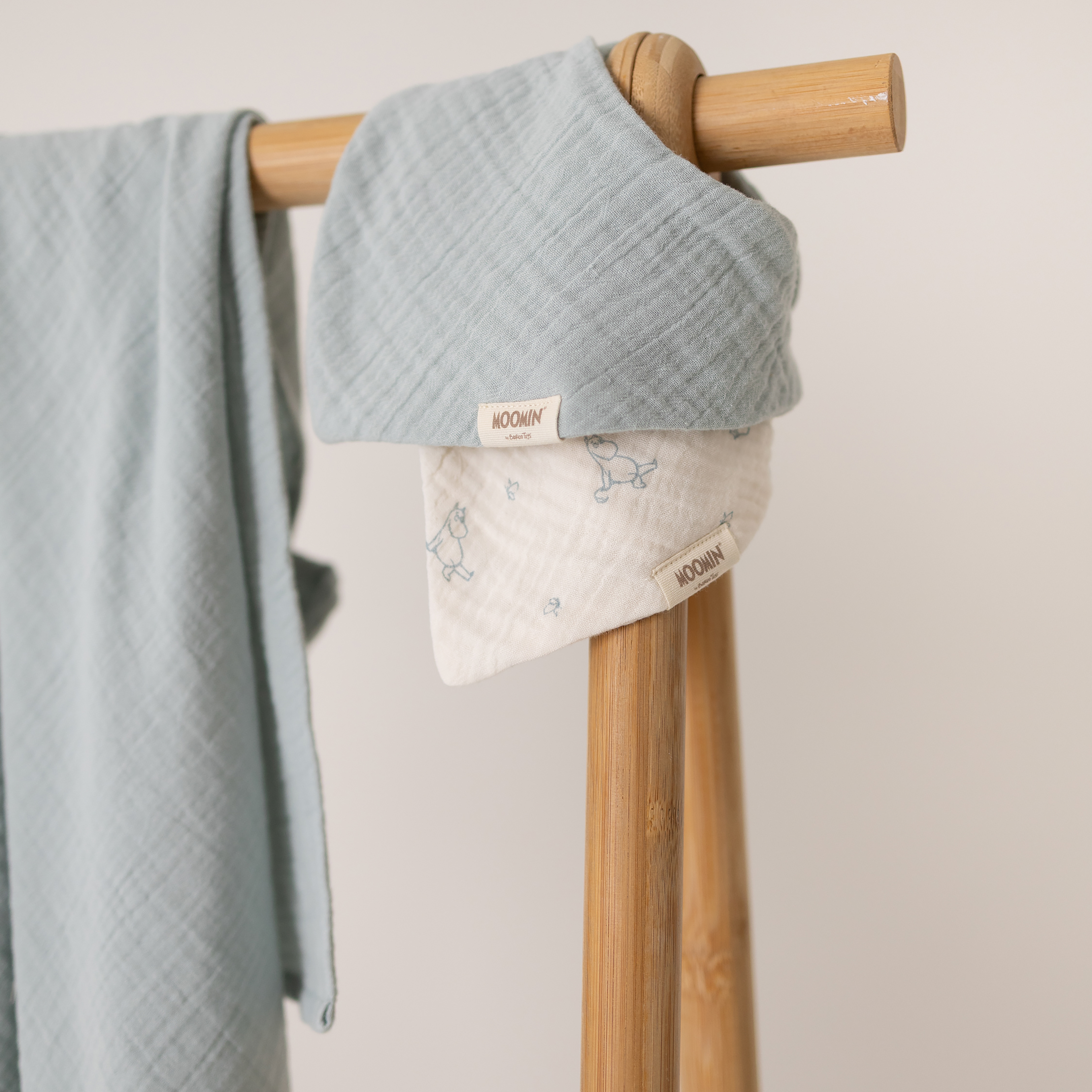 Muumi Bandana põlled, 2-pakk - Sinine - Pilt 5