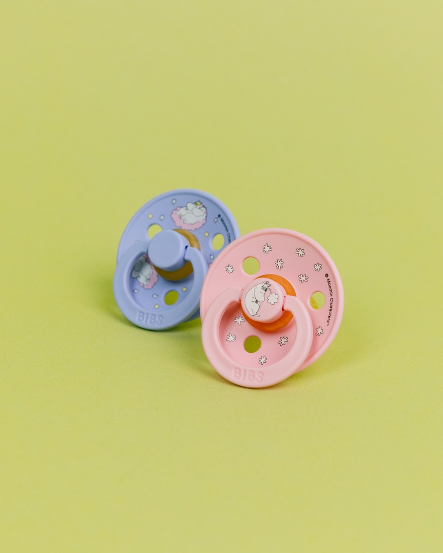 BIBS x Muumi kirsikujulised lutid - Dreaming Baby Pink Mix 0-6 kuud - Pilt 6
