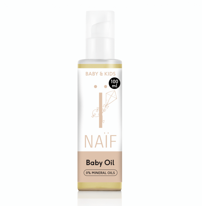 NAÏF rahustav beebiõli kummeli ja päevalilleseemneõliga 100ml